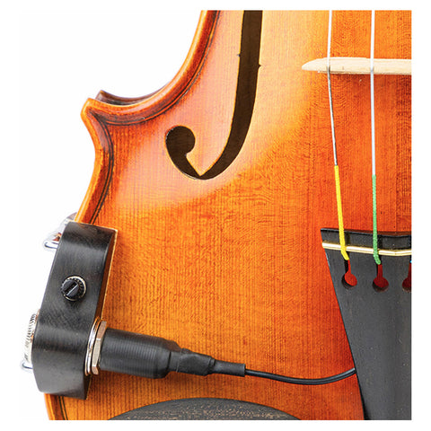 Pastilla Para Violín O Viola C/control De Volumen Kna Vv-3v Negro