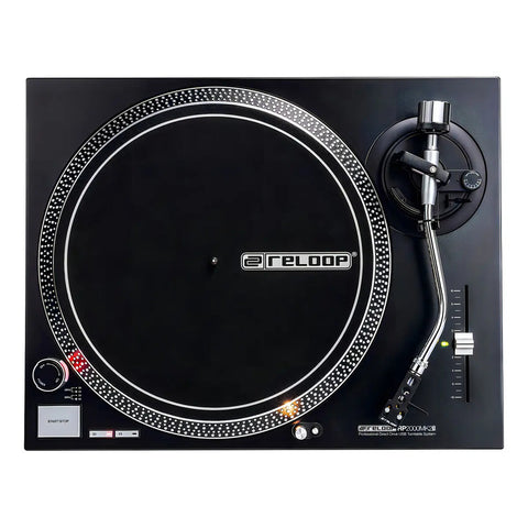 Tornamesa Reloop Rp-2000 Usb Direct Drive Para Dj Negro