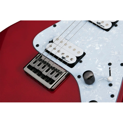 Guitarra Electrica Color Rojo, Sgr By Schecter Banshee-6 Diestro Metallic Red Palo De Rosa
