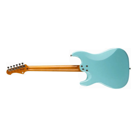 Guitarra Eléctrica Jet Guitars Js-400 Ht Blue Color Azul Material Del Diapasón Palisandro Orientación De La Mano Diestro