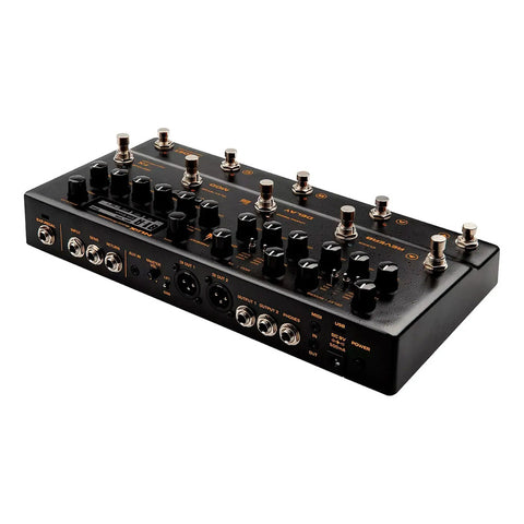 Pedalera Procesador De Efectos Nux Nme-5 Trident Negro