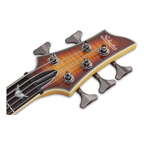 Bajo Eléctrico 5 Cuerdas Schecter Omen Extreme-5 Vsm Diestro Vintage Sunburst