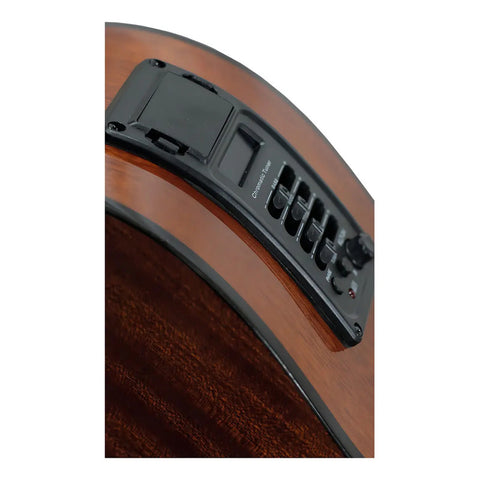 La Sevillana Tx-200ceq Tsb Guitarra Electroacústica Texana Color Sombreado Orientación De La Mano Diestro