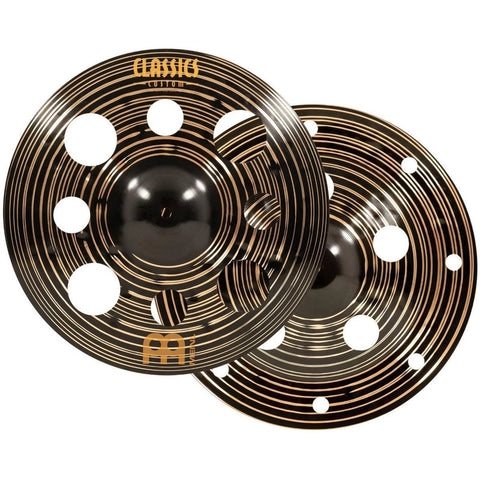 Platillos 16 PuLG Custom Dark Trash Stack Meinl Cc-16dastk