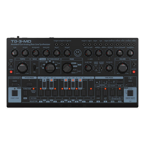 Sintetizador Análogo Usb 4 Polos Behringer Td-3-mo-bk