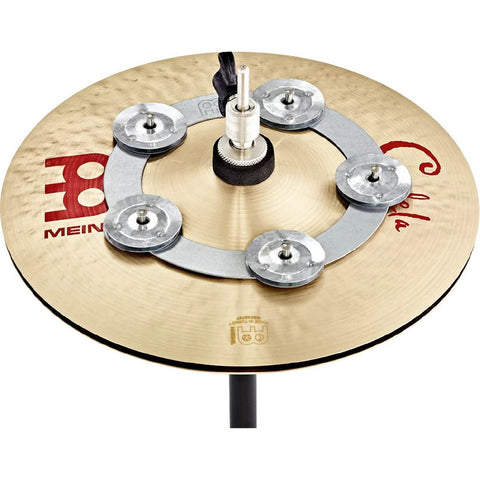 Pandero P/batería Efecto Dry Ching Ring 6 PuLG Meinl Cring Plateado