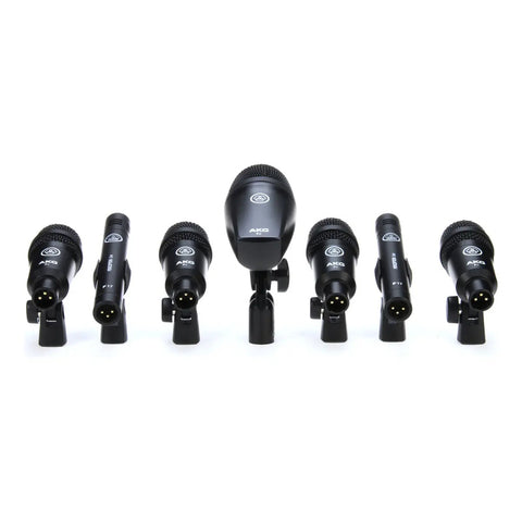 Microfonos Akg Drum Set Session I Paquete Para Bateria Meses Negro