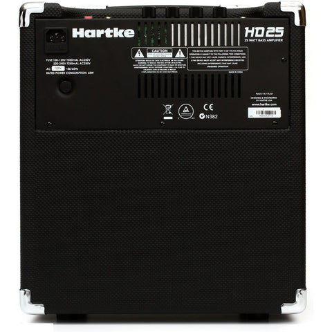 Amplificador Combo Para Bajo 25 Watts, Hartke Hd25 Negro