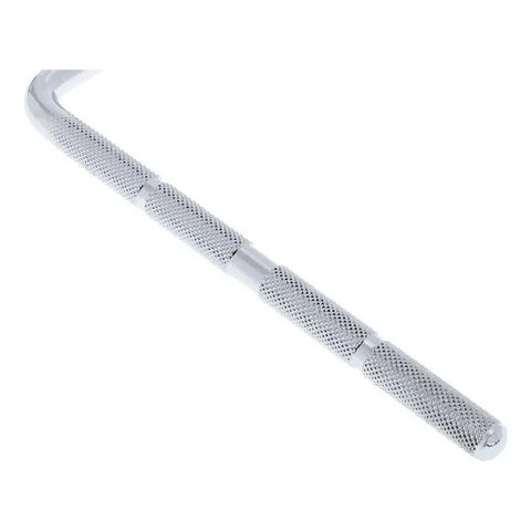 Soporte Meinl Tipo Z Para Cencerros Y Redobas, De Acero Cromado Plata