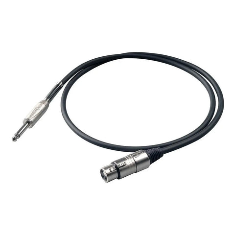 Cable De 6 Metros Para Micrófono Xlr A Plug Proel Bulk200lu6