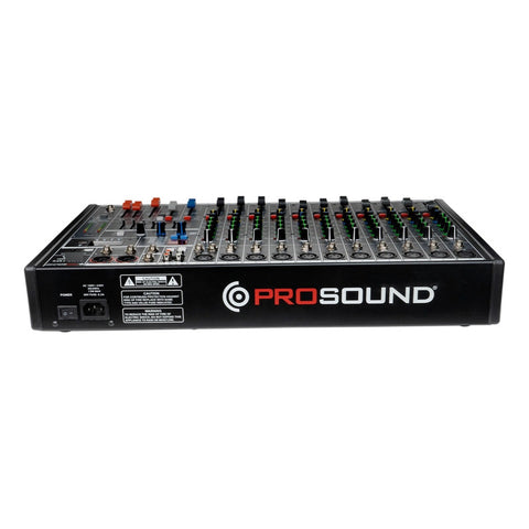 Mezcladora 12 Canales Bluetooth Usb Prosound® Pamx-12fx