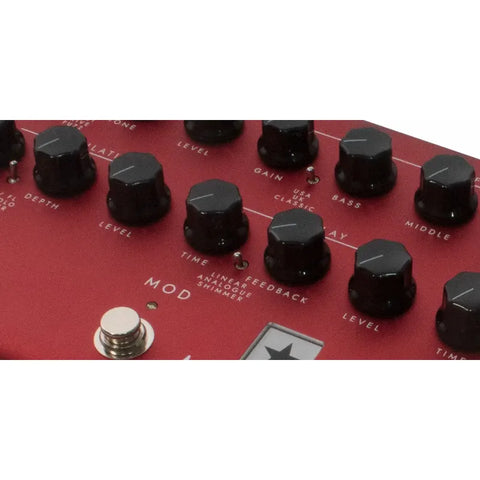 Amplificador Y Pedal De Efectos Blackstar Dpto. 10 Amped 2 Rojo