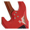 Jet Guitars Js850 Relic Guitarra Eléctrica 6 Cuerdas Red Color Rojo Material Del Diapasón Maple Orientación De La Mano Diestro