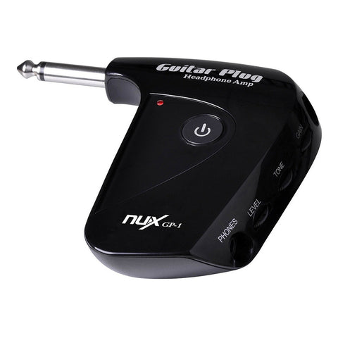Amplificador De Audifonos Para Guitarra Electrica Nux Gp1 Negro