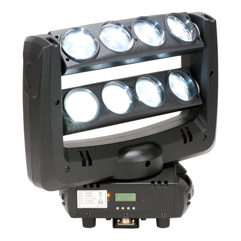 Adj Crazy 8 Cabeza Móvil Dmx Led Blanco Remate De Fabrica