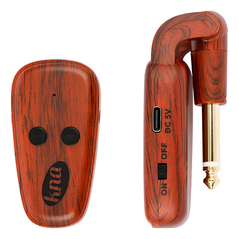 Pastilla Sistema Inalámbrico Para Inst Acústicos Kna U-wi Naranja Oscuro