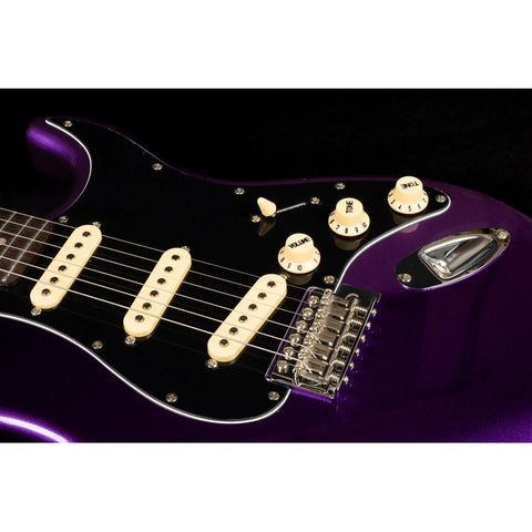 Guitarra Tipo Strato Sss Jet Guitars Js-300 Plm R Diestro Lila Palo De Rosa
