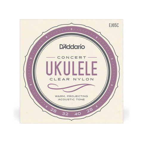 Encordadura Para Ukelele Tamaño Concierto Daddario Ej65c