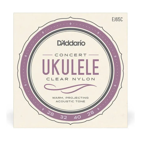 Encordadura Para Ukelele Tamaño Concierto Daddario Ej65c