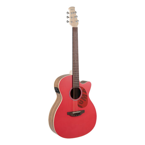 Guitarra Electroacústica Jump Om Ovation Aeo-69-r Lipstick Lipstick Diestro Ovangkol