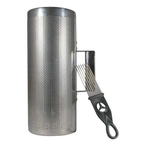 Güiro De Merengue De Acero Maxtone Mgtc-04 Plateado