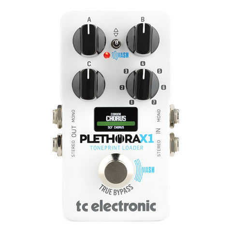 Tc Pedal De Efectos Múltiples De Tc Breadprint Multi-effects Blanco