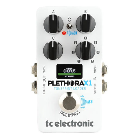 Tc Pedal De Efectos Múltiples De Tc Breadprint Multi-effects Blanco