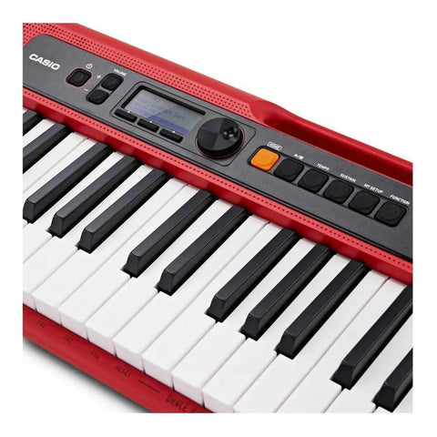 Teclado Estándar De 61 Teclas Rojo Casio Casiotone Ct-s200 Rojo