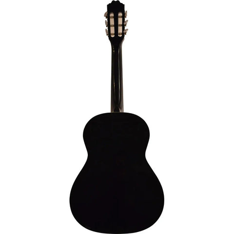 Guitarra Clásica De 3/4 Tapa Abeto La Sevillana A-23 Bk Negro