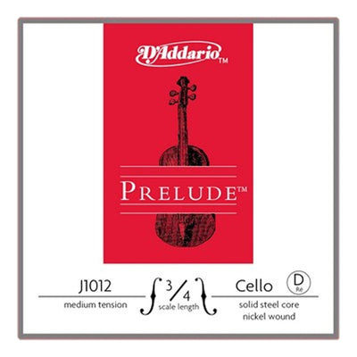 Cuerda Individual Re Para Violonchelo Daddario J-1012 3/4m