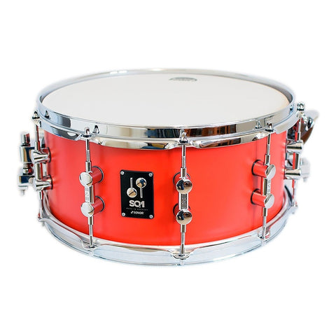 Tarola P/bateria 14x6.5 In Color Rojo, Sonor Sq1 1465 Hrr