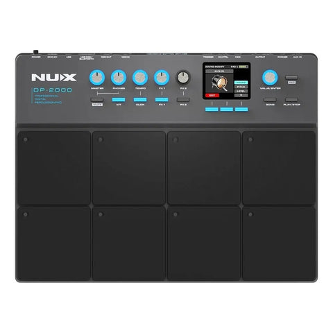 Batería Octapad Percusión Digital Nux Dp2000 Color Negro