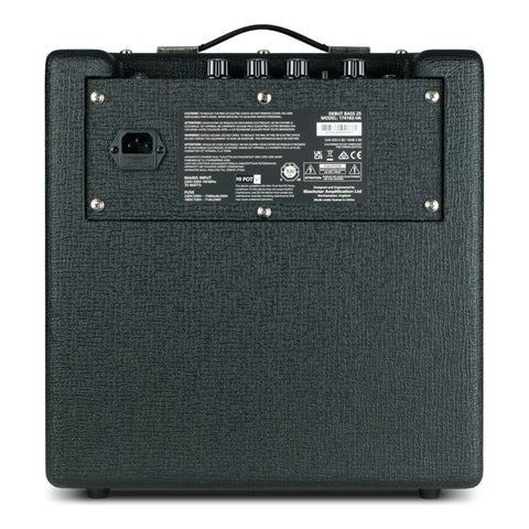 Amplificador Combo P/ Bajo 25 Watts Blackstar Debut-bass-25 Negro
