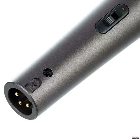 Micrófono Dinámico Samson Q6 Ideal Voces Gris