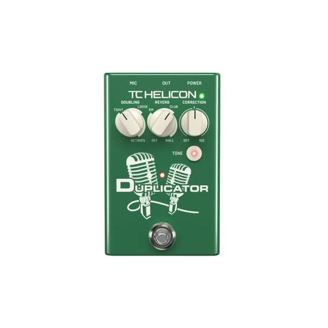 Procesador Stompbox De Efectos Vocales Duplicator T.c. Color Verde