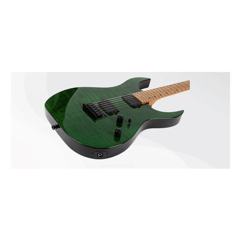 Guitarra Eléctrica 6 Cuerdas Spira Guitars S-450 Trans Green Diestro Verde
