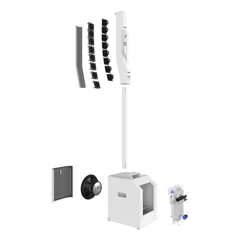 Columna Bafle Y Subwoofer Electrovoice Evolve 50m-w Blanco Negro