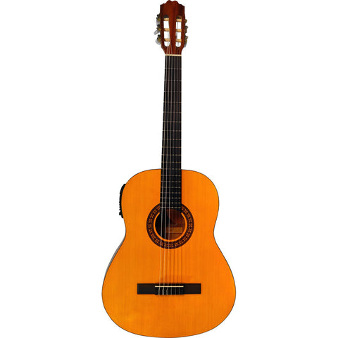 Guitarra Electro Acústica Caja Clasica La Sevillana Ul-5eq Natural