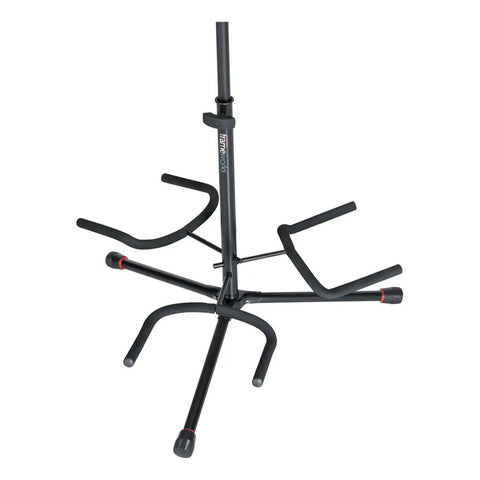 Soporte Gator De Piso Triple Para Guitarras Bajos Metal Negro 86cm