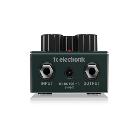 Tc Electronic Gauss Tape Echo Pedal Guitarra Delay Truebypas Color Verde Oscuro