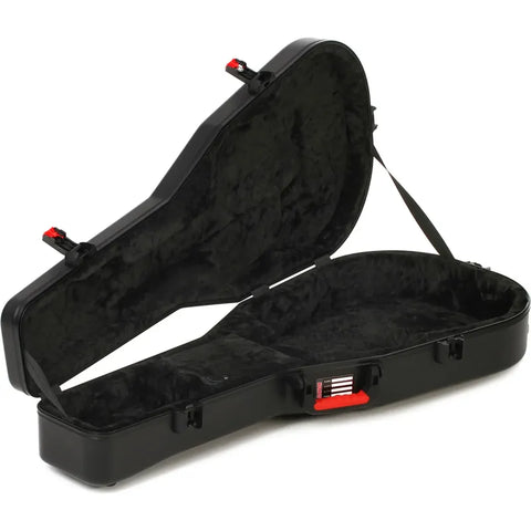 Estuche Para Guitarra Acústica Gator Gtsa-gtrdread Negro