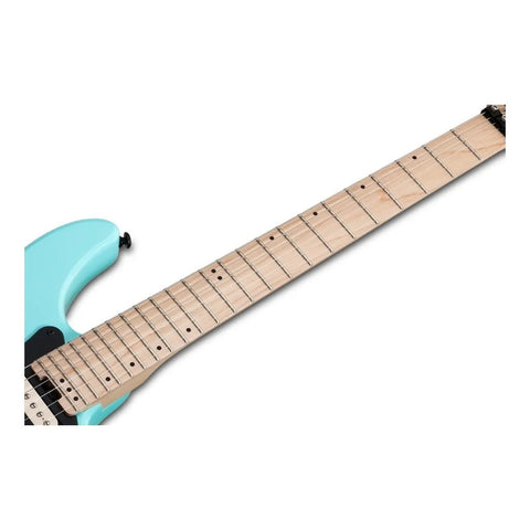 Guitarra Eléctrica Schecter Sun Valley Super Shredder Fr Caoba Seafoam Green Diestro Arce