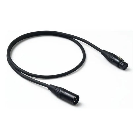 Cable Xlr Proel 10 Metros Conectores Oro Audio Profesional Negro