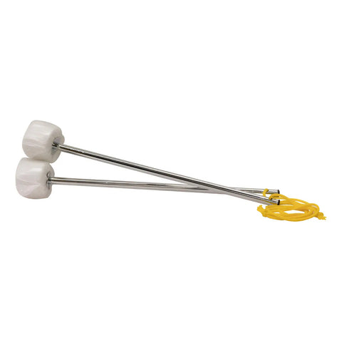 Baquetones Gruesos Para Tambora New Beat Nbb-01 Acero