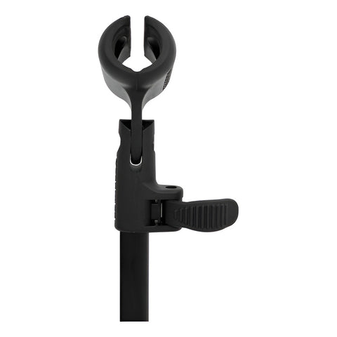 Hércules Mh101b Clip Soporte Para Micrófono Pedestal Atril Color Negro