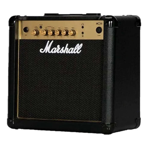 Amplificador Combo Para Guitarra 15w, Marshall Mg15g Negro