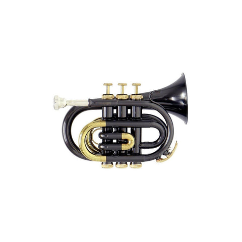 Roy Benson Pt-101k Trompeta Pocket Tono Si Bemol Con Estuche