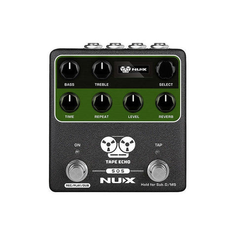 Pedal De Efecto Nux Verdugo Tape Echo Ndd-7 Guitarra Eléctrica