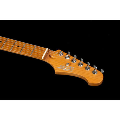 Guitarra Tipo Jaguar Jazz Master Jet Guitars Jj-300p90 Negra Diestro Negro Maple