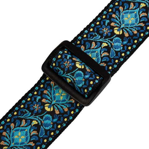 Levy's Leathers Jacquard Weave Hootenanny - Correa Para Gui. Color M8ht-04 Polipropileno, Cuero